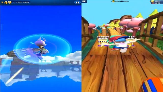 Sonic Dash vs Friday Night Funkin Run - Tails Nine from Sonic Prime vs All Bosses Dr.Eggman & Zazz смотреть онлайн