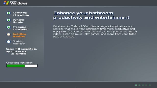 Windows for Toilets 2004 Demo смотреть онлайн