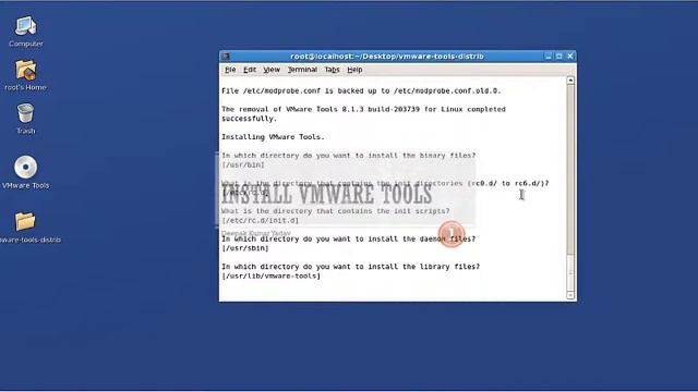 How to install vmware tools in linux redhat 5 ? смотреть онлайн