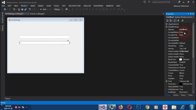 C# Tutorial - How to Get OR Set value from another Form смотреть онлайн