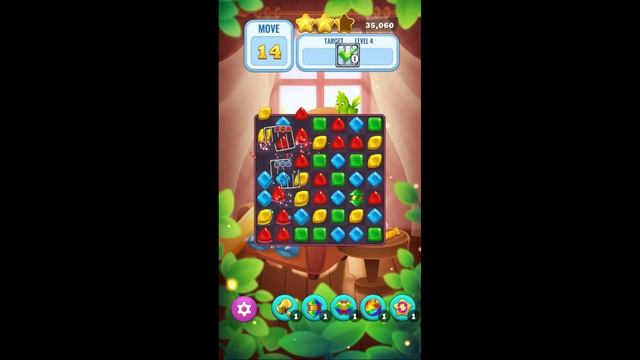 Jewel crush - match 3 jewels Mobile Gameplay Android смотреть онлайн