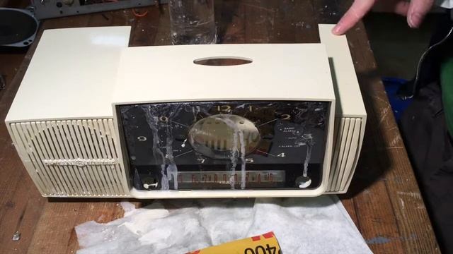 General Electric C-430A Clock Radio Restoration Part 3 смотреть онлайн