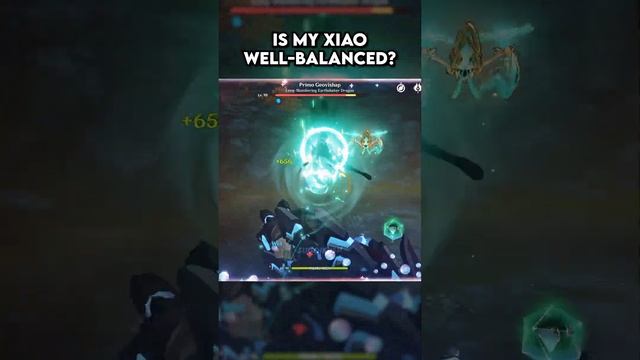 Is my Xiao balanced? #genshinimpact #原神 смотреть онлайн