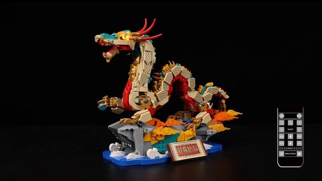 LEGO Auspicious Dragon 80112 Light Kit смотреть онлайн
