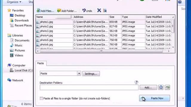 Save files list to a project in Copywhiz for Windows смотреть онлайн
