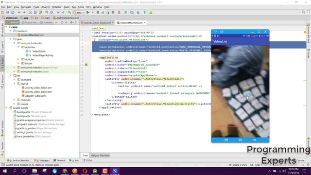 #1 Custom Video Player App in Android Studio Tutorial (DEMO) смотреть онлайн