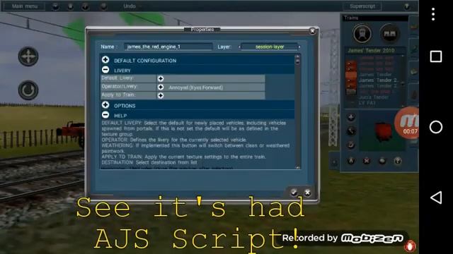 [Trainz Android Review] AJS Scripted James 06 смотреть онлайн