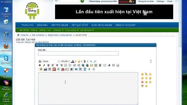 Dịch vụ Hackphone Symbian & Android, Up Firmware, Up Rom, Root trên toàn thế giới !!! смотреть онлайн