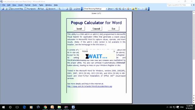 How to Add Calculator in MS Word 2003-2016 in Hindi | Pop up Calculator смотреть онлайн