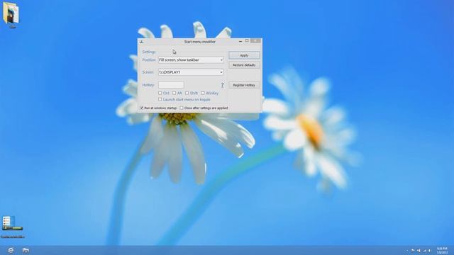 Windows 8 | Add Taskbar in the Start Screen смотреть онлайн