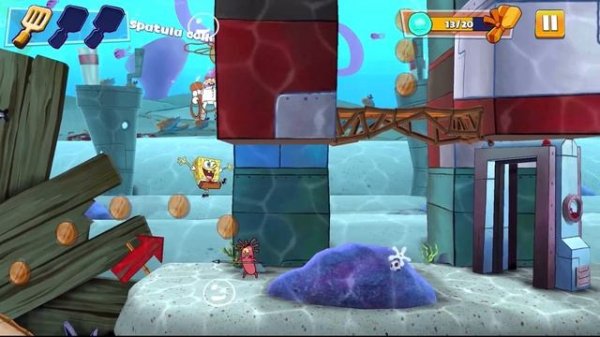 SpongeBob Patty Pursuit - Gameplay Walkthrough Part 19 (iOS)