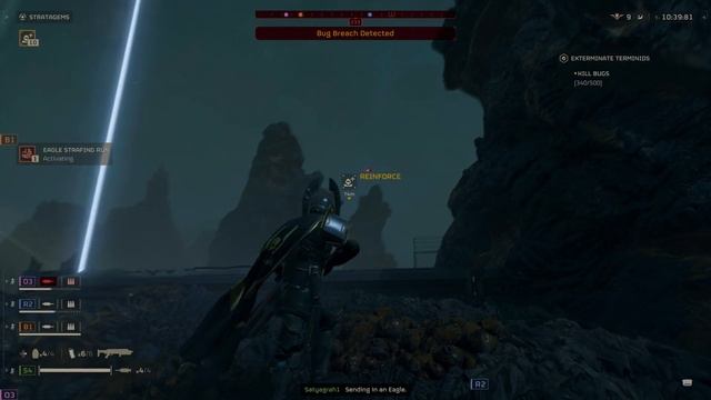 Helldivers 2 8K 60 FPS HDR ERADICATE TERMINID SWARM Level 37 HELLDIVE EXO-45 MECH смотреть онлайн
