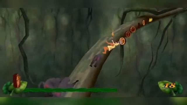 Disney's Tarzan - Level 7 | The Baboon Chase Gameplay смотреть онлайн