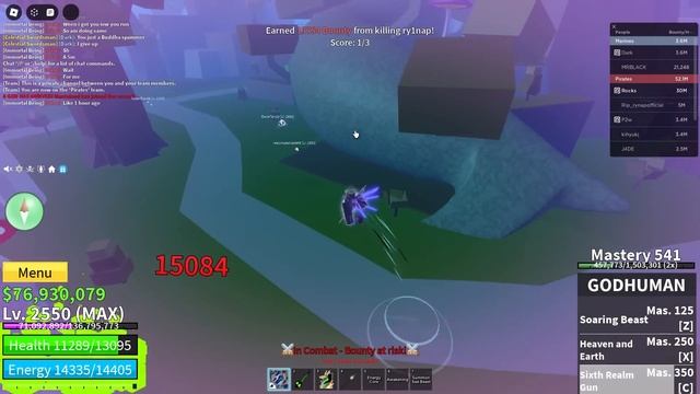 I Bounty Hunted With Dragon And It's INSANE (Blox Fruits Bounty Hunting) смотреть онлайн
