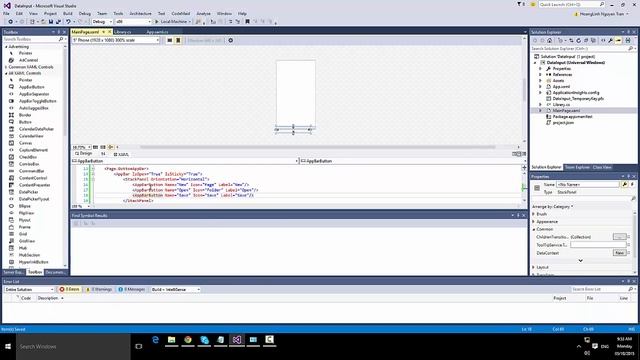 Windows 10 Universal Apps - Data Input Tutorial смотреть онлайн