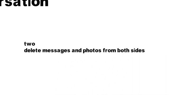 How to delete messages and photos on Messenger from both sides смотреть онлайн