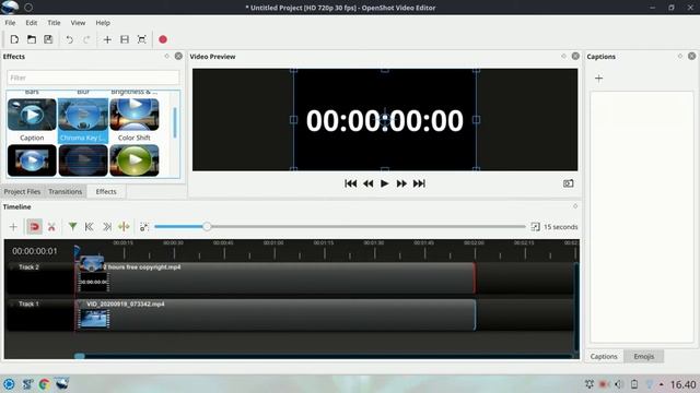 Put Timecode Timer on Video Using OpenShot Video Editor смотреть онлайн