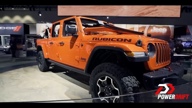 2020 Jeep Gladiator : The Wrangler pickup : 2018 LA Auto Show : PowerDrift смотреть онлайн