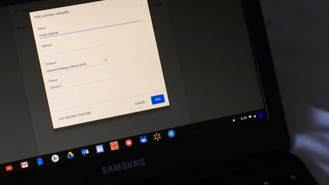 Connecting a printer to my chromebook ATTEMPT! смотреть онлайн