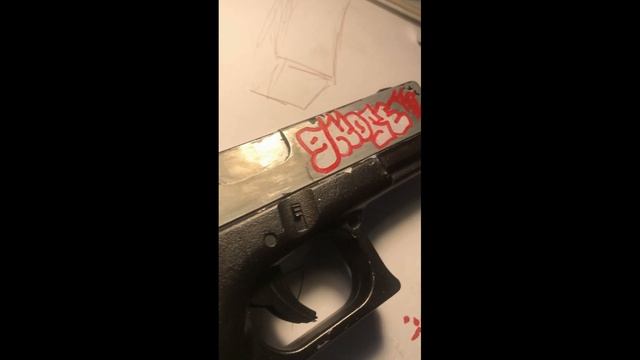 ЗАЛИЛ НЕ БОЛЬШОЙ КУСОК НА ПИСТОЛЕТЕ fake gun! смотреть онлайн