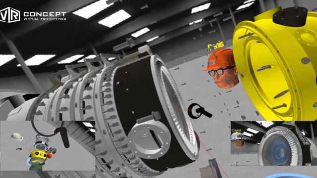 VR Concept for aerospace industry! смотреть онлайн