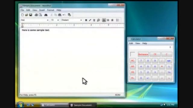 Windows Vista Working With Programs смотреть онлайн