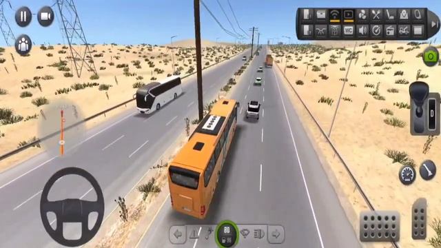 VIP Passanger Service Bus Driving At Sahara Desert Area- us Simulator Ultimate-Android Gameplays 11 смотреть онлайн