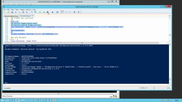 Creating and Managing Windows Containers (Part 2) (Richard Siddaway) смотреть онлайн