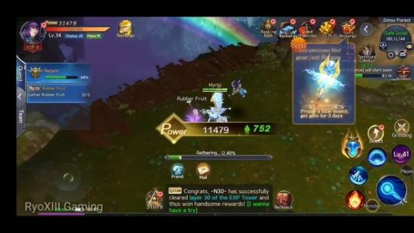 Divine Realm MMORPG Gameplay (Android)