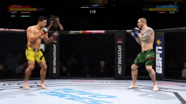легендарные боты в UFC4 смотреть онлайн