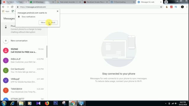 How to text from your computer with Android Messages смотреть онлайн