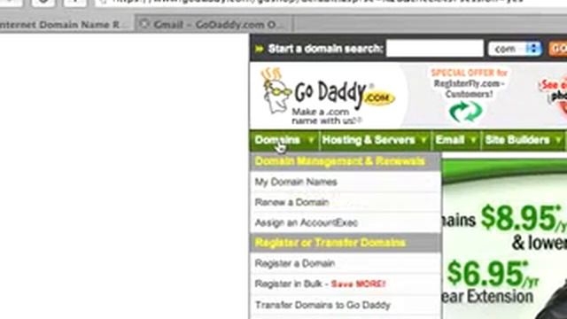 Domain Registration - 101.5 - Logging In Your Domain Account смотреть онлайн