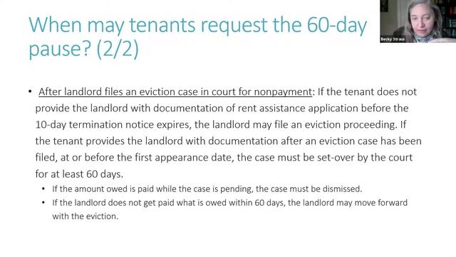 Tenant COVID Protections SB 282, SB 278 and the CDC Moratorium смотреть онлайн