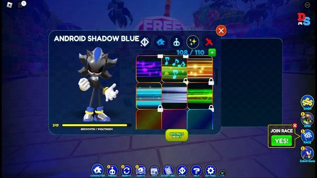 HOW MANY CHAOS ORBS!? // Red + Blue Android Shadow // Sonic Speed Simulator Reborn смотреть онлайн