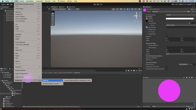 68 -Fixing Materials For URP