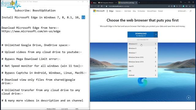 Install Microsoft Edge in Windows 11 | Install MS Edge in Windows 10, 8, 7 | Download Microsoft Edg смотреть онлайн