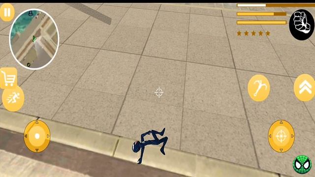 Venom Spider Stickman Rope Hero Gangstar Crime City #2 Android Gameplay смотреть онлайн