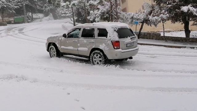 Giti Tires On Snow ❄️ Giti4x4 AT70 💪🔥 Jeep Grand Cherokee WK / Part 2