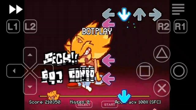 FNF vs Chaos Nightmare para PS1 android port смотреть онлайн