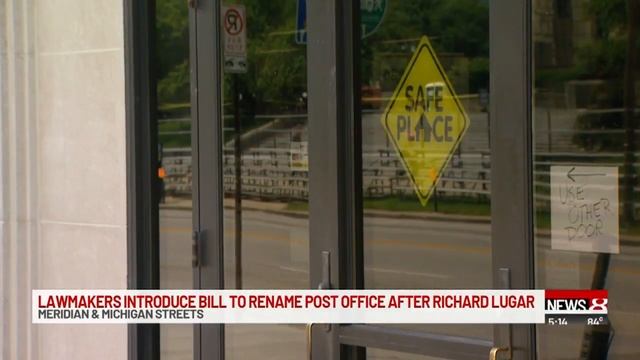 Lawmakers introduce bill to rename post office after Richard Lugar смотреть онлайн