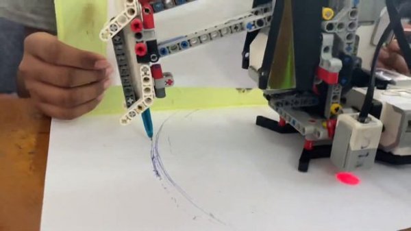 Lego ev3 pen arm program using #lego #mindstorms #ev3 by Shreya’s