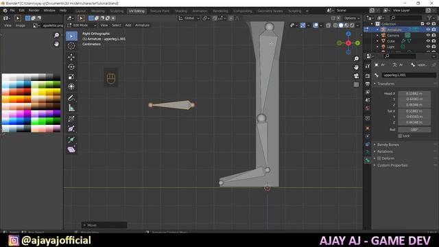 3D Low Poly Character Rigging Tutorial in Blender in Tamil | Blender Tamil Tutorials | 3D Modeling смотреть онлайн