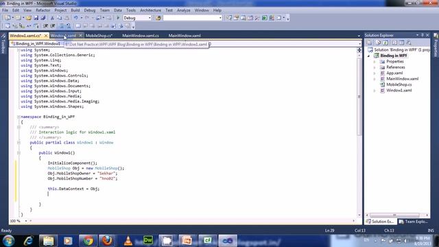 Binding in WPF смотреть онлайн