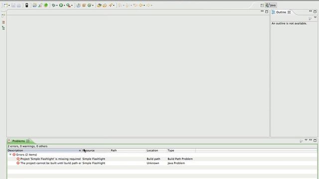 Eclipse and SDK setup and build a Red Flashlight app смотреть онлайн