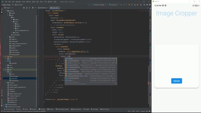 Flutter Image Cropper 1 by Sample Code | Flutter Tutorial | Flutter 2023 | Crop Image | Pic Image смотреть онлайн