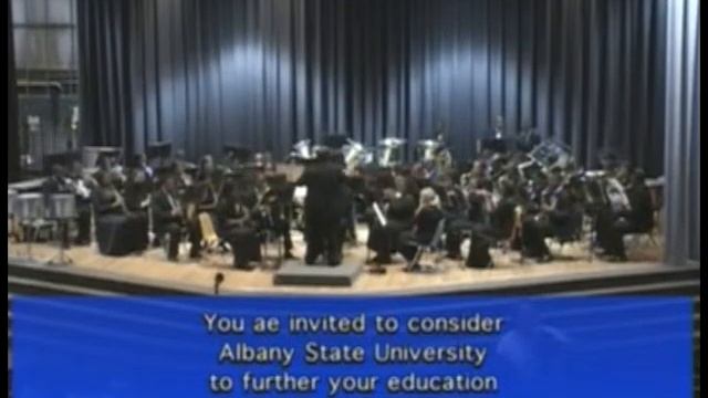 "The Mad Major", Kenneth Alford. Albany State University Symphonic Band. смотреть онлайн