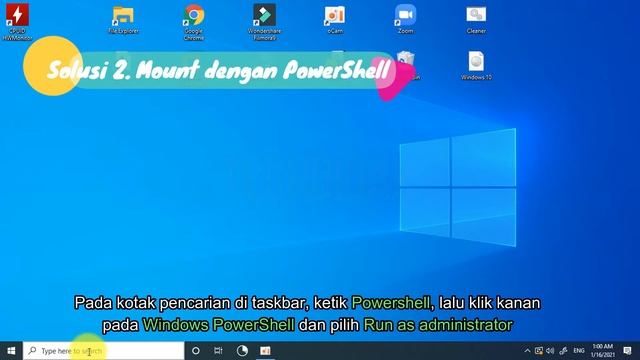Couldn't Mount File ISO ERROR di Windows 10 (SOLUSINYA) смотреть онлайн