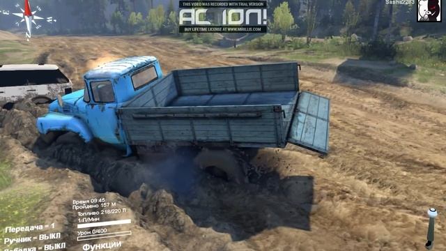 Обзор мода LAND ROVER в Spintires 2014 смотреть онлайн