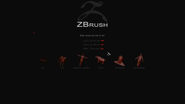 ZBrush Tutorial (Getting Started) - Start up screen смотреть онлайн