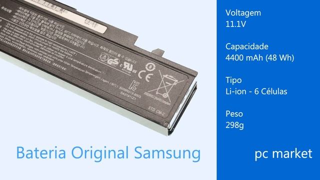 Bateria Original Samsung C6B смотреть онлайн